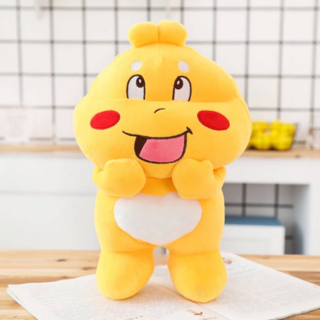 Gấu bông Qoobee ong vàng gối ôm thú nhồi bông nhiều cảm xúc chất liệu mềm mịn vải miniso