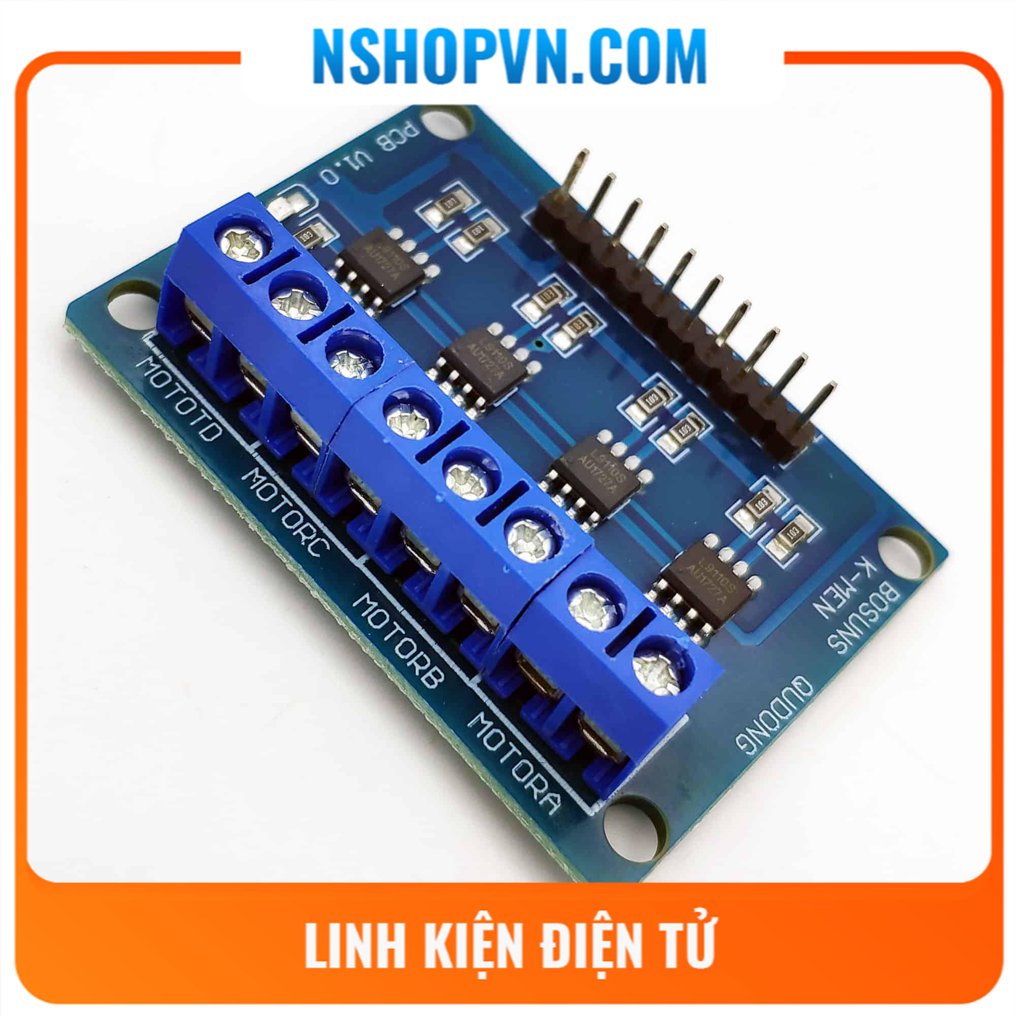 Module điều khiển động cơ dc l9110s 4 kênh