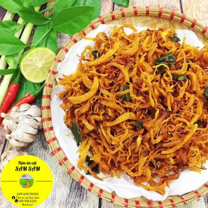 Khô gà túi zip 100g siêu ngon Tiệm Ăn Vặt Sam Sam