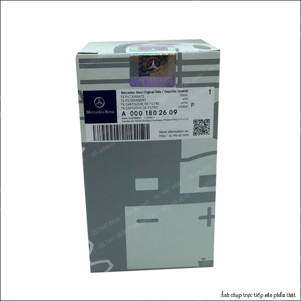 Lọc dầu nhớt Mercedes-Benz Sprinter (mẹc 16 chỗ).
