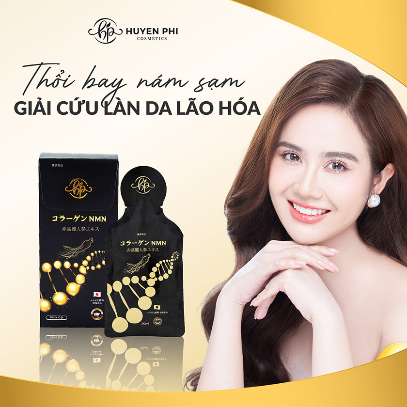 Collagen NMN Red Ginseng (Hộp 10 gói x 20ml)