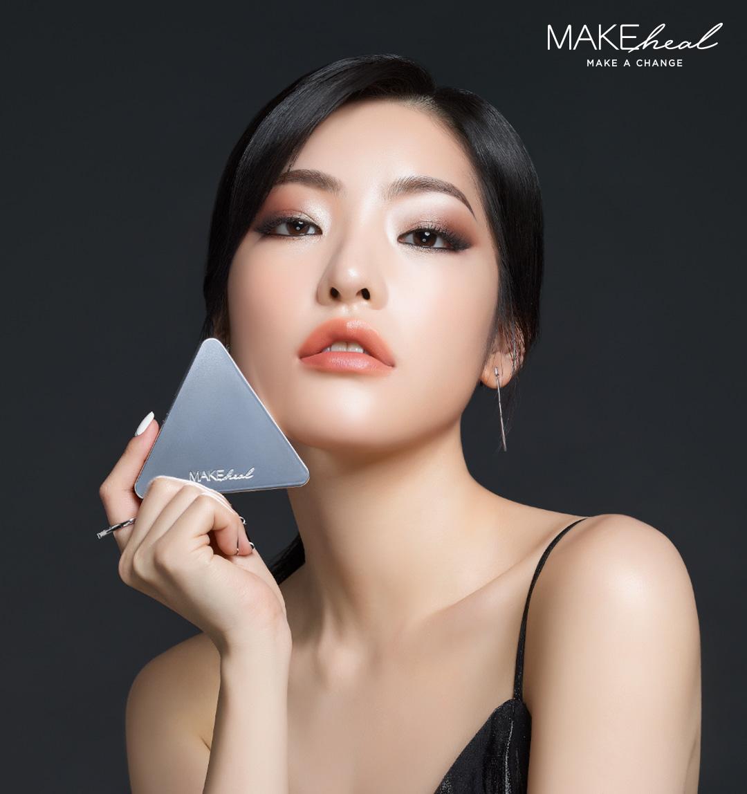 [HCM]Bảng Phấn Mắt 4 Màu MAKEheal Hidden Triangle Palette 4g