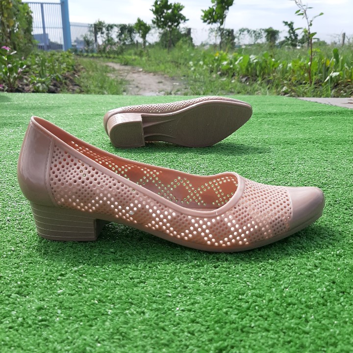 [HCM]GIÀY NHỰA NỮ ĐI MƯA CAO 3CM