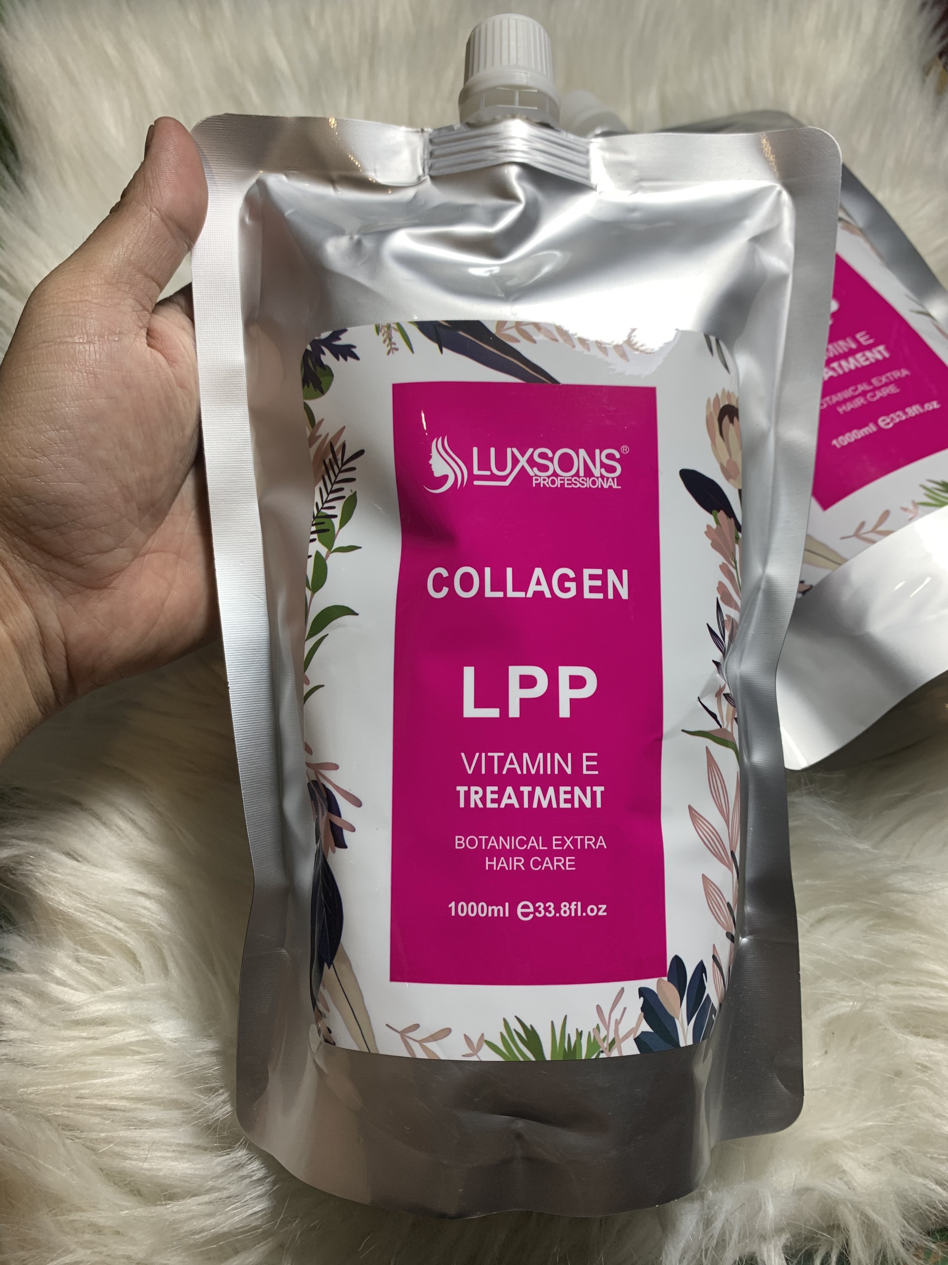 Hấp Dầu Luxsons Collagen 1000ml Siêu Thơm Siêu Bóng Mượt