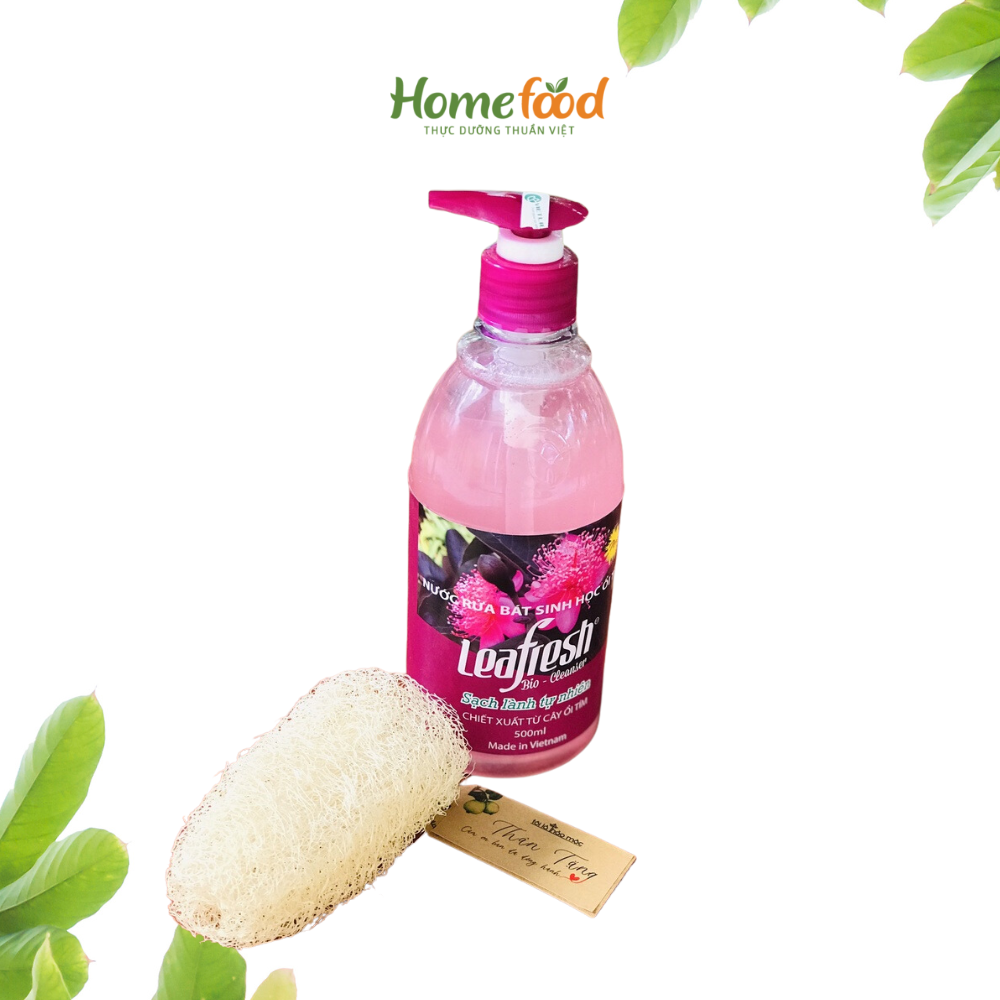 Nước rửa chén sinh học Leafresh/ Nước rửa bát tự nhiên không hóa chất
