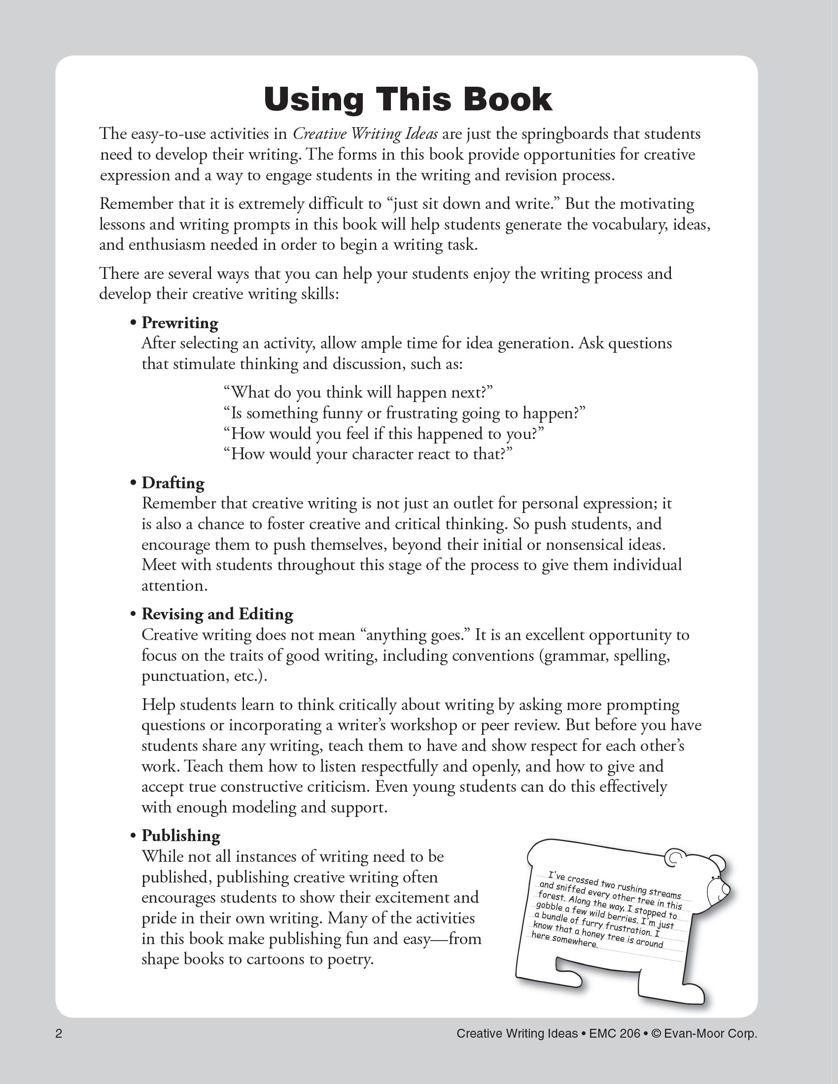 Creative Writing Ideas (Revised Edition) ( Sach den trang ) - Hanoi Book Store
