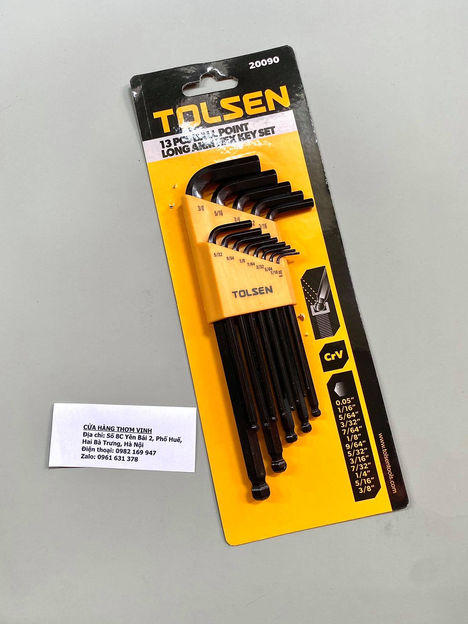Bộ lục giác tolsen hệ inh