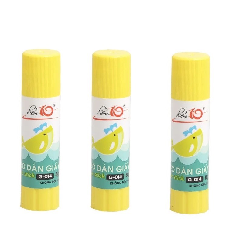Combo 3 lọ keo khô Thiên Long điểm 10 (G-014)