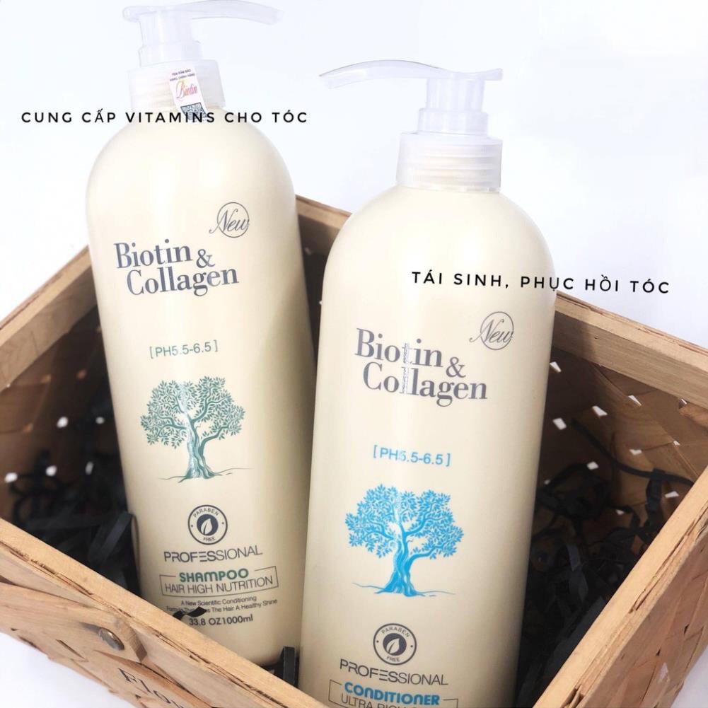CẶP GỘI XÃ BIOTIN COLLAGEN
