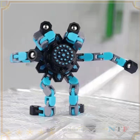 Đồ Chơi con quay Spinner Robot Biến Hình Thông Minh Cho Bé