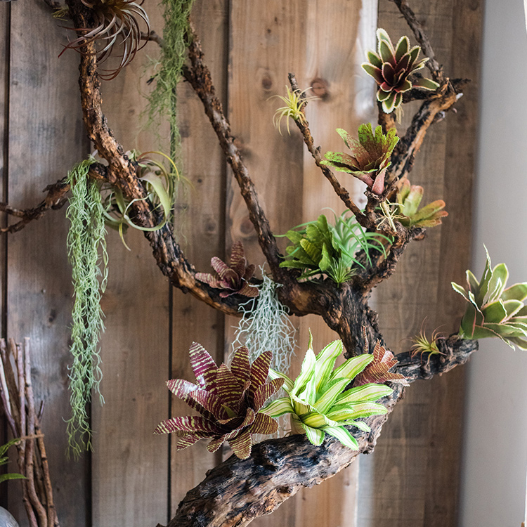 [TỔNG KHO CÂY GIẢ CAO CẤP] - Cây giả Decor - Cành dứa rừng mini