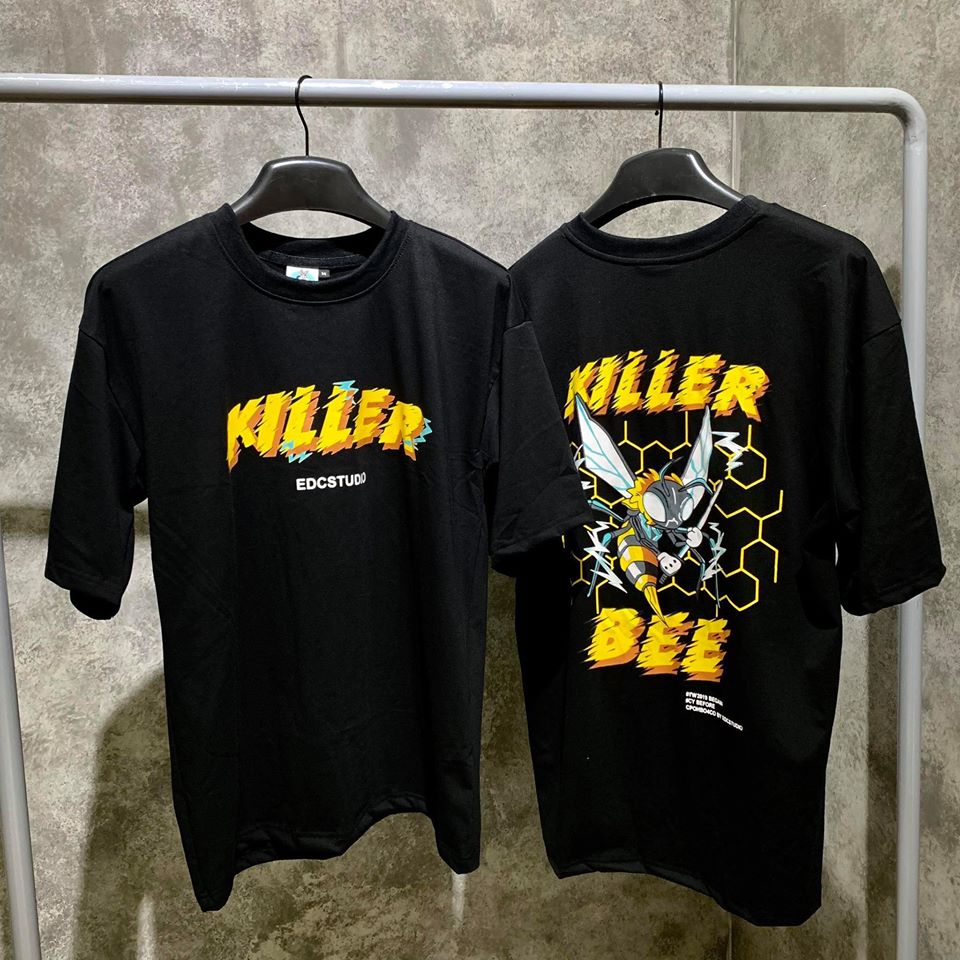 [YoloBoutique] ÁO THUN KILLER BEE UNISEX (ĐEN)