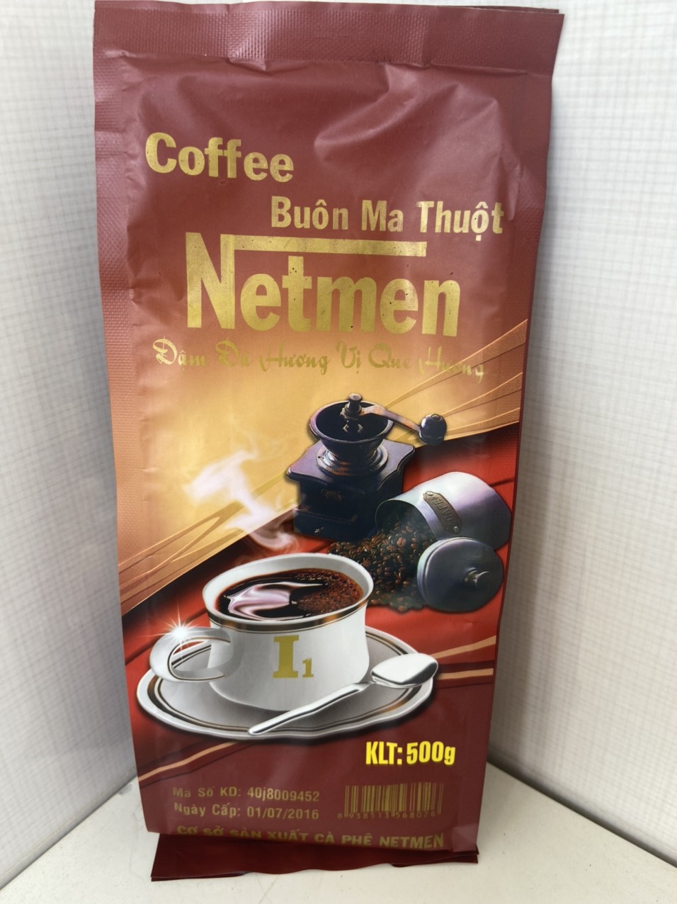Cà Phê Netmen Buôn Ma Thuột Vị Đậm Đà - Gói 500g