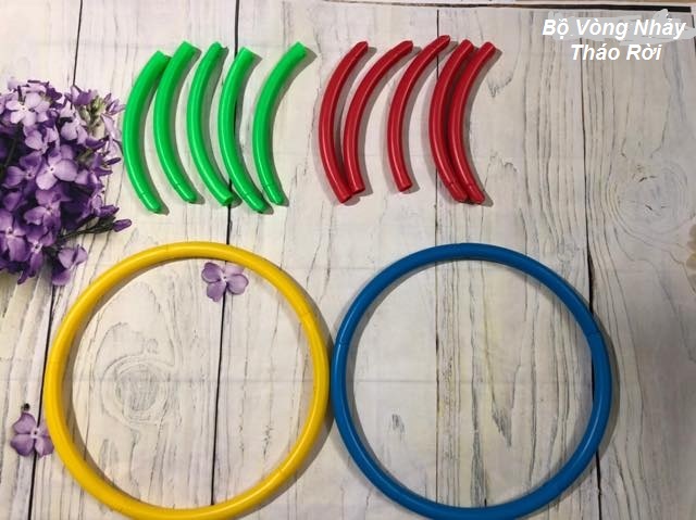 Sét 5 chiếc vòng nhảy tháo rời 40cm