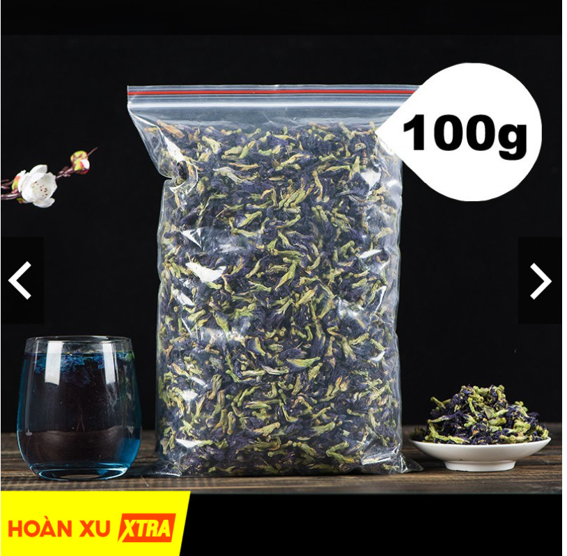 HOA ĐẬU BIẾC KHÔ TÚI 100GRAM
