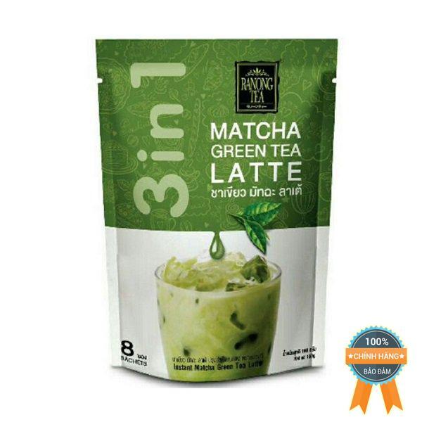 Trà Sữa Matcha Ranong Tea - Bịch 20g x 8 Gói