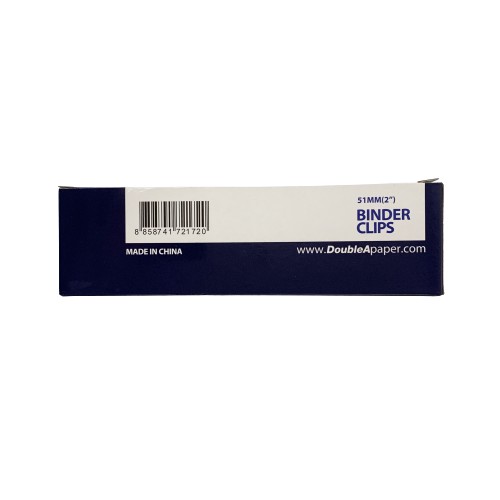 Kẹp Bướm 51mm Double A (Hộp 12 Chiếc)
