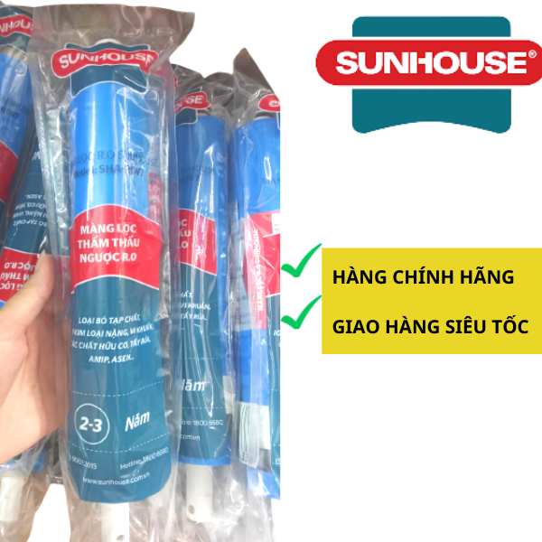 MÀNG RO SUNHOUSE – LỌC SẠCH TINH KHIẾT TỪNG GIỌT NƯỚC