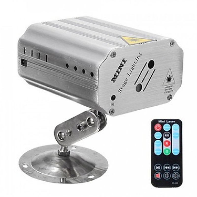 Đèn laser hoa mini | Cảm biến theo nhạc | Có remote điều khiển từ xa