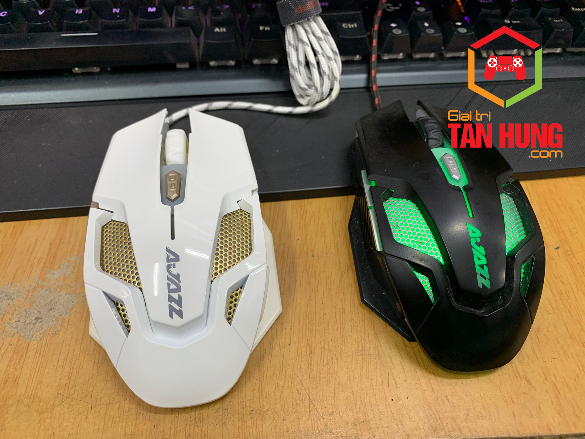 Chuột Game Thủ Gaming AJAZZ Green Hornet 2 4000DPI