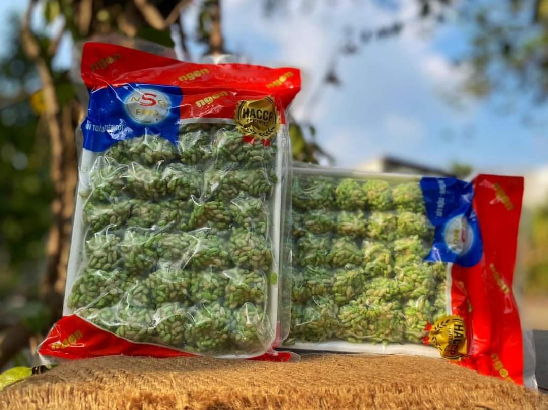 Khay 500g chả cốm xanh Ôngon ( NSG Ngon)