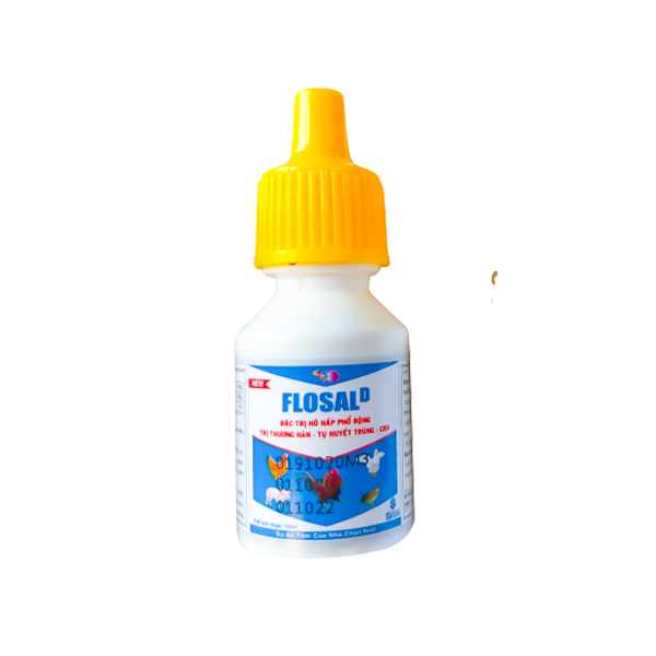 Flosal - d đặc tr ị khò khè thuốc gà đá 1 lọ 10ml