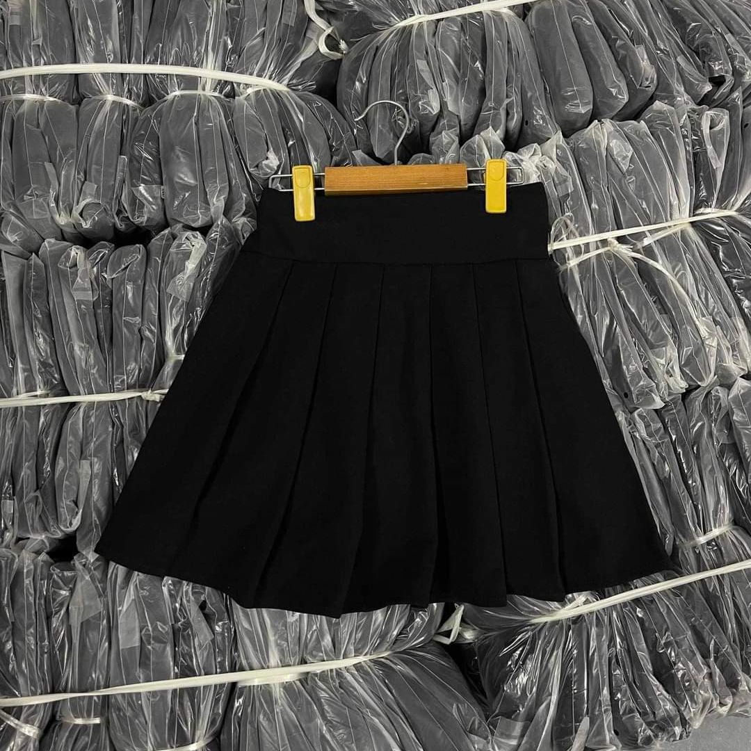 Chân váy chữ a ngắn cạp lưng cao dáng dài công sở màu đen có quần trong  chất vải trơn mềm Chân váy nữ dáng chữ a xòe mặc | Shopee Việt