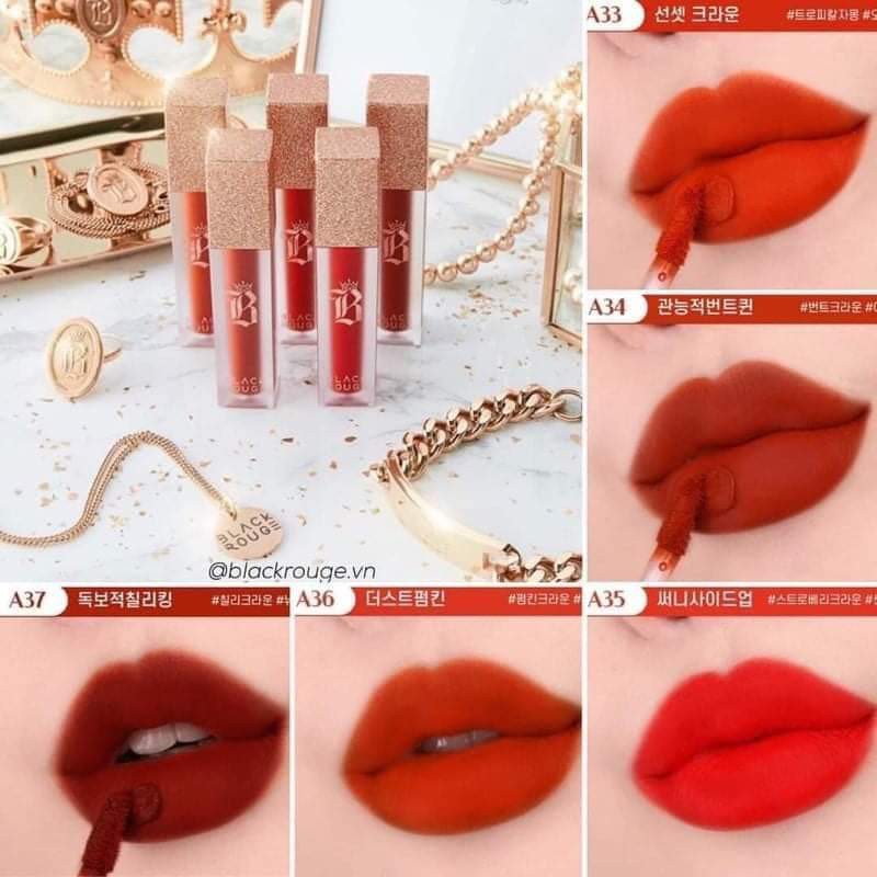 Son Black Rouge Ver 7 Sang Chảnh Lấp Lánh