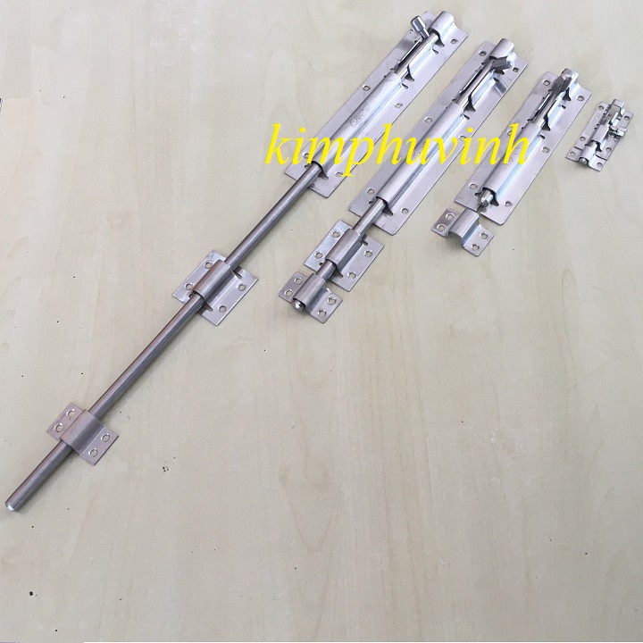 1 BỘ - 5CM CHỐT CỬA ĐỨNG 5P INOX 100%