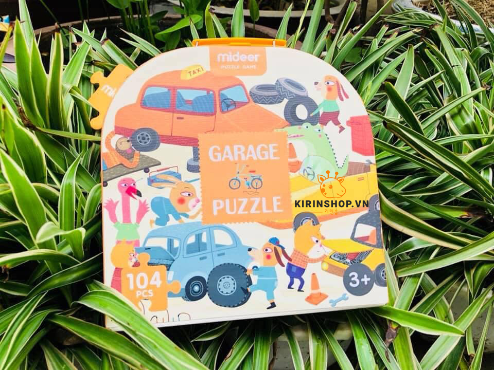 Xếp Hình Vali Garage - Mideer