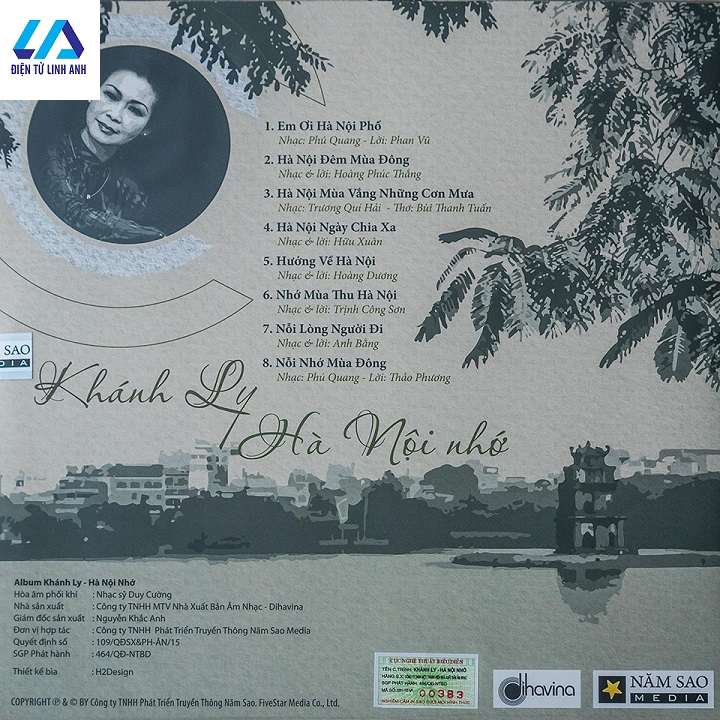 Đĩa than Khánh Ly Hà Nội nhớ