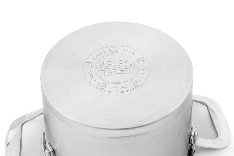 BỘ NỒI INOX 5 ĐÁY SUNHOUSE SH779