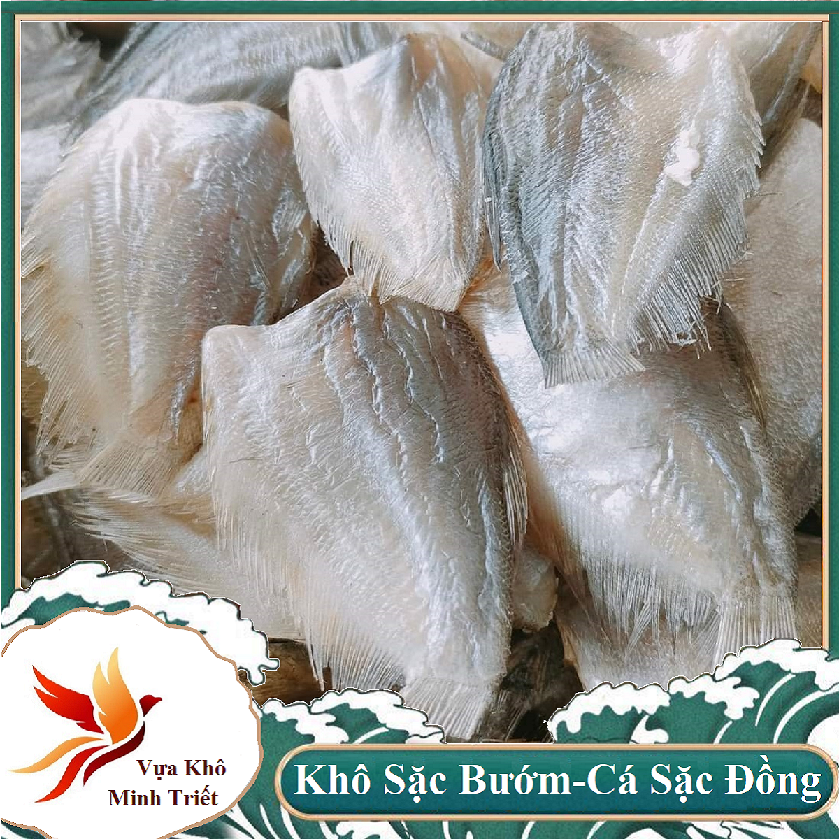 Khô cá Sặc đồng, cá Sặc Bướm, sặc nhỏ đặc sản CÀ MAU  1kg Khô cá sặc lá loại 1- VỰA KHÔ MINH TRIẾT