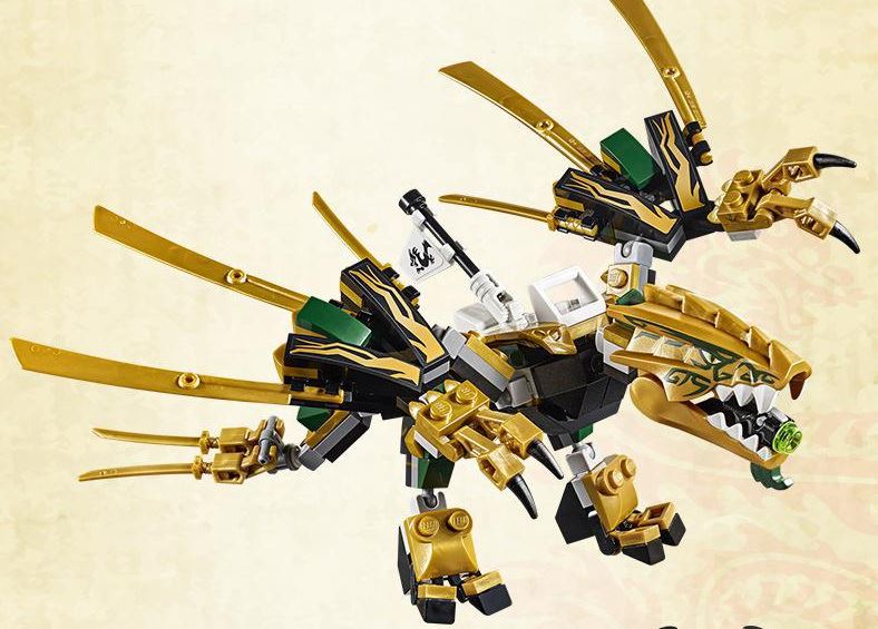 Lego Ninja go Cuỡi rồng mã 01