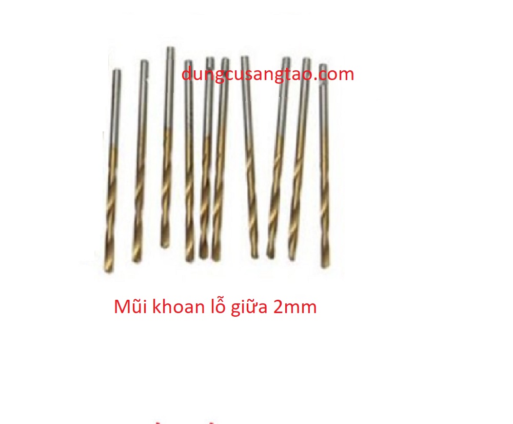 Mũi khoan hạt chuỗi hình bầu/ hạt tháp (Dao cắt hạt bầu/ cắt hạt tháp)