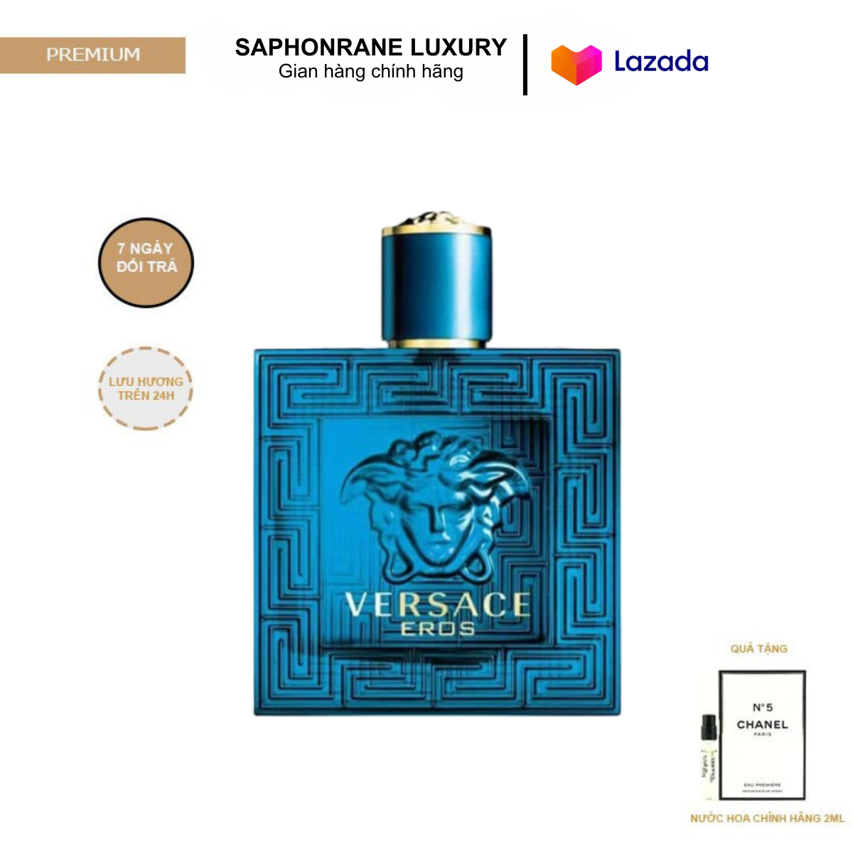 Nước Hoa Nam Versace EROS EDT 100ml BAO TEST-[Chính ]