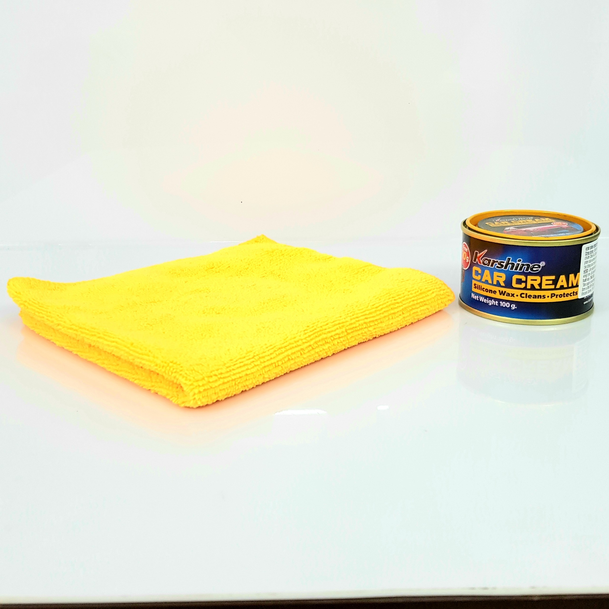 [HCM][TẶNG KHĂN] Kem đánh bóng xe Karshine 100g