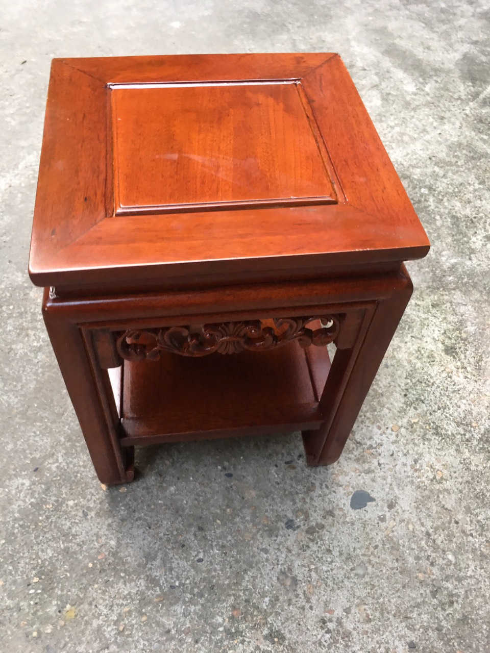 Đôn kệ tượng để đồ gỗ hương cao cấp