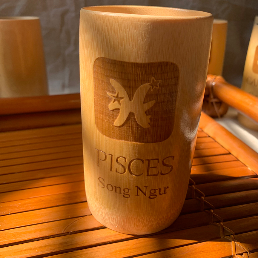 Bamboo Cup | Bamboo wooden cup | Eco friendly bamboo mugs | 100% Eco Friendly | Wooden mugs