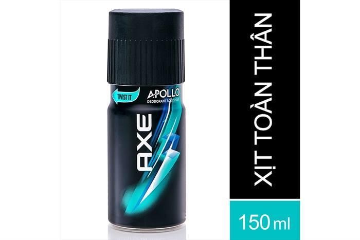 Xịt khử mùi toàn thân nam Axe Apollo 135ml