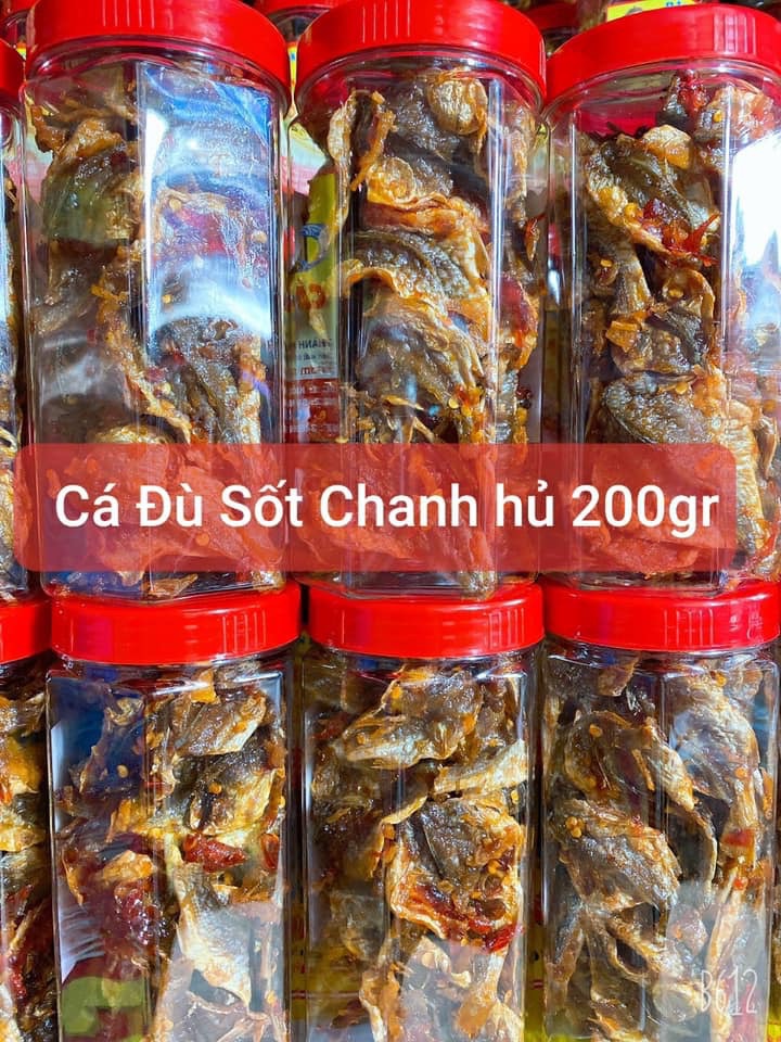 Cá Đù Sốt Chanh Đóng Hộp ( ăn liền )