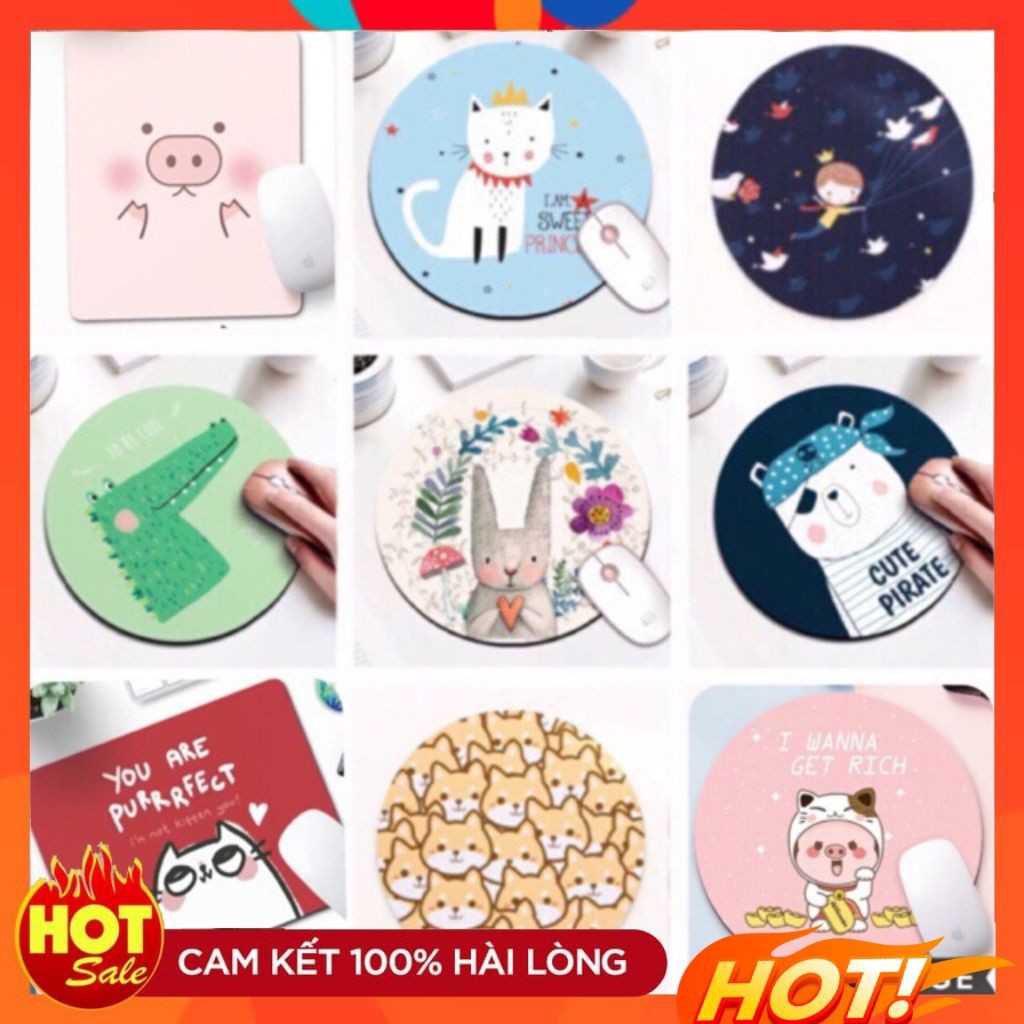 Tấm lót chuột máy tính siêu cute