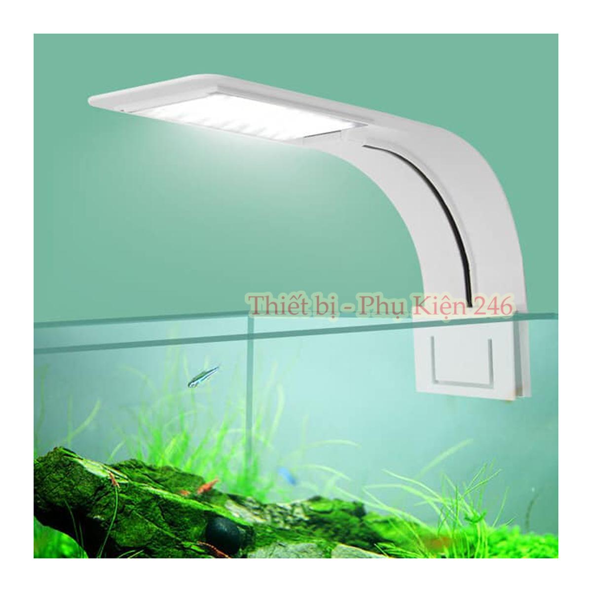 Đèn LED Bể Cá Siêu Mỏng Ánh Sáng Trắng - Xanh (White) 8w