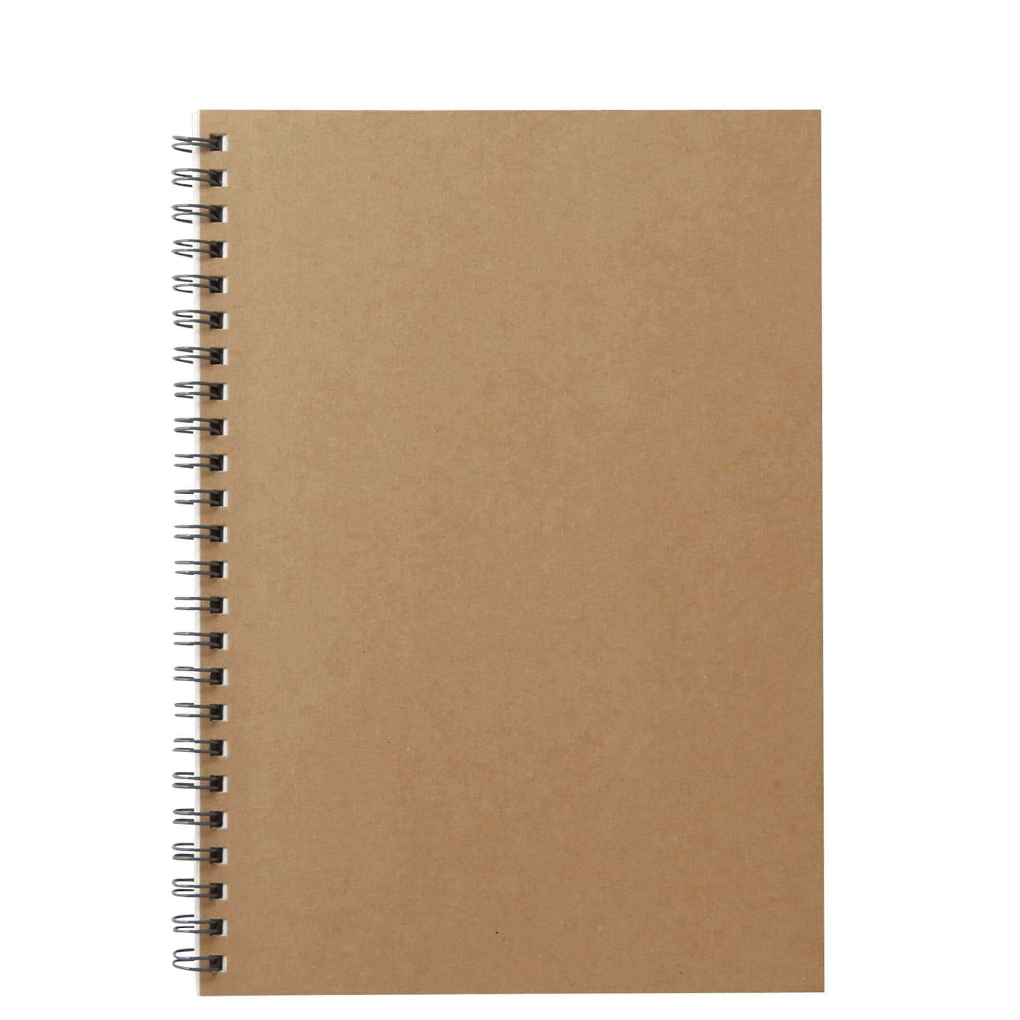Muji sổ lò xo kép - bìa giấy