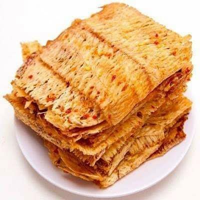 Mực Cán Tẩm Vị Lon Pet 200G  Siêu Ngon