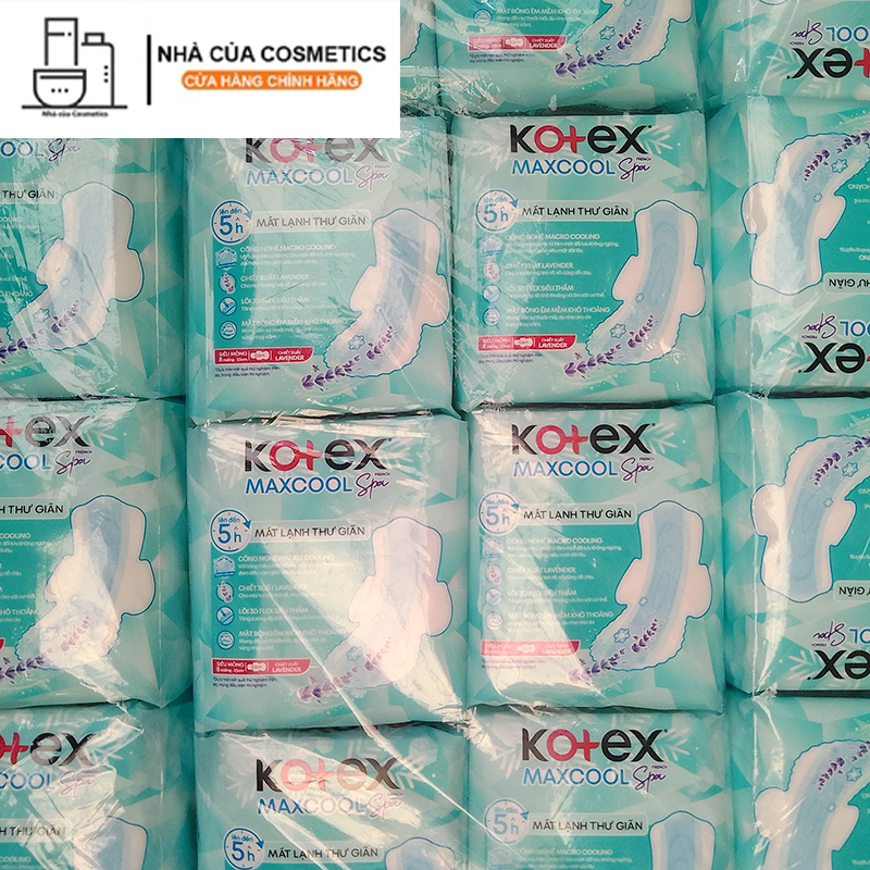 Băng Vệ Sinh Kotex Max Cool Siêu Mỏng 23cm Có Cánh 8 Miếng
