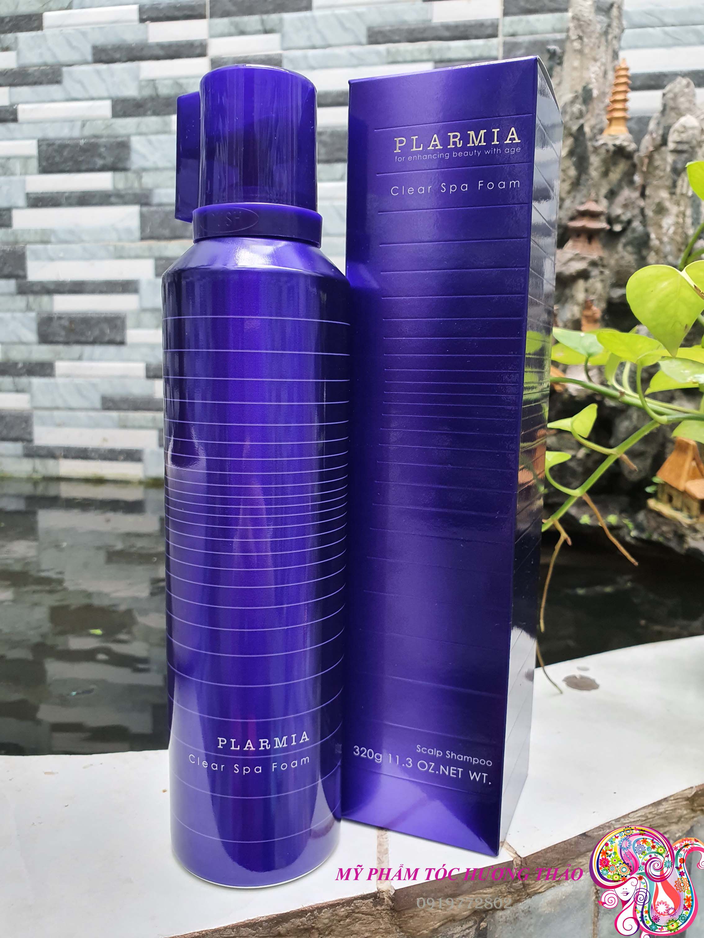 Dầu gội bọt khí chống rụng tóc Plarmia Clear Spa Foam 320g