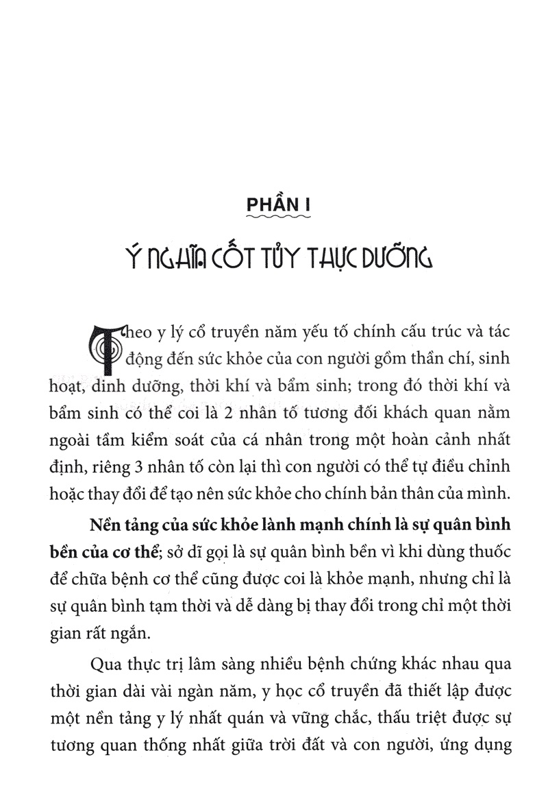 Cốt Tuỷ Thực Dưỡng