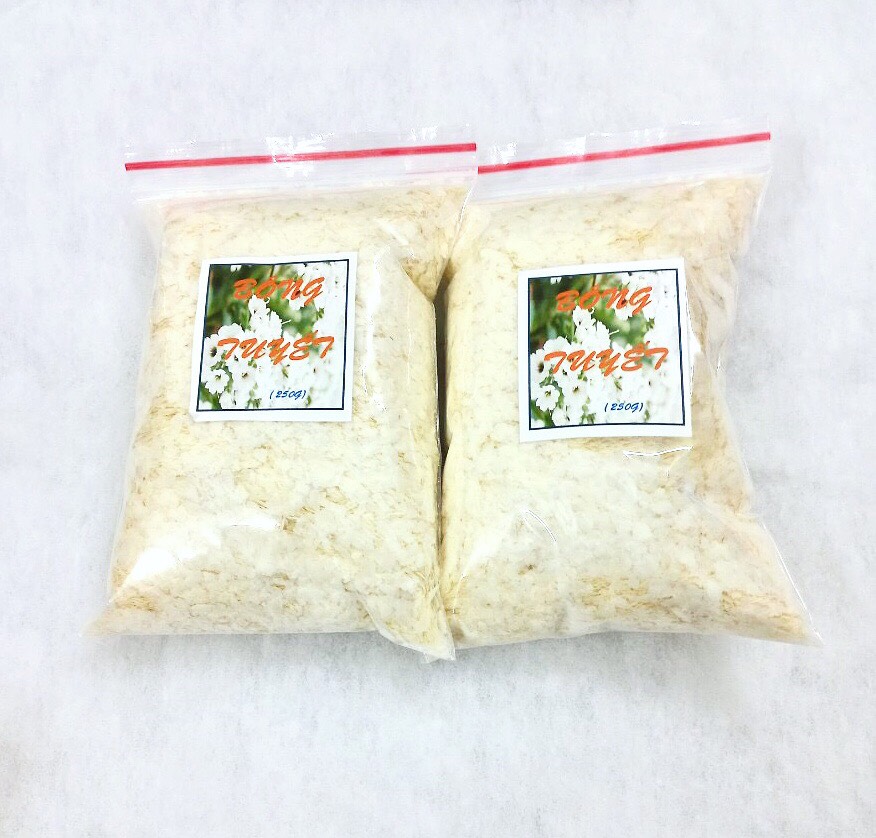 Bột bông tuyết câu đài, câu cá