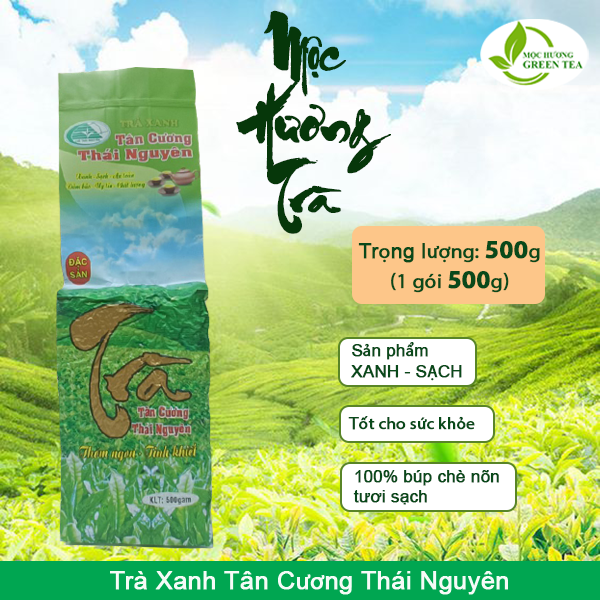 Trà tân cương thái nguyên loại nõn 500g nước xanh hậu đượm sườn xanh, trà xanh mộc hương trà trà nõn tân cương thái nguyên 500g